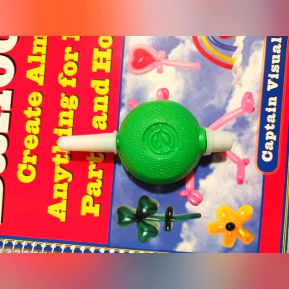 BALLOON ANIMALS: 1998 Captain Visual's Big Book Of Balloon Art. - Picture 4 of 12